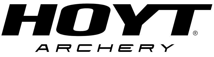 HOYT Archery logo in bold black letters on a white background