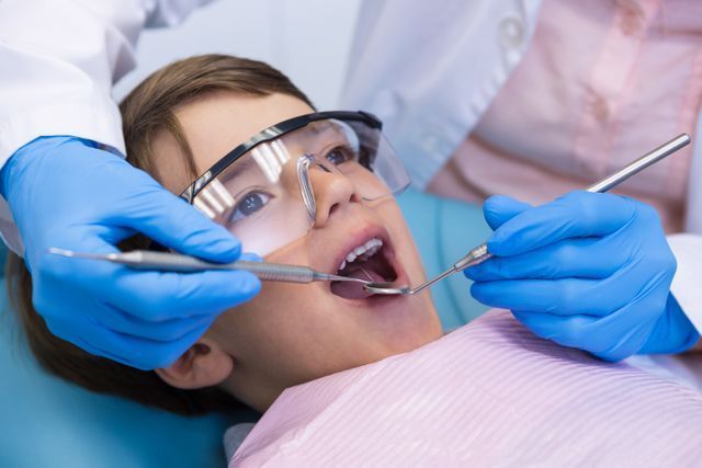 Child dental cleaning at Central City Dentistry, Concord, NH Child dental cleaning at Central City Dentistry, Concord, NH