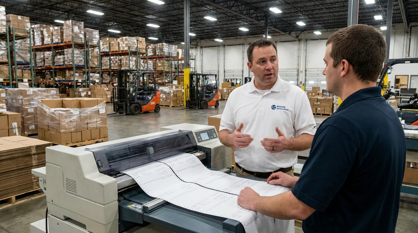 line matrix printer issues
