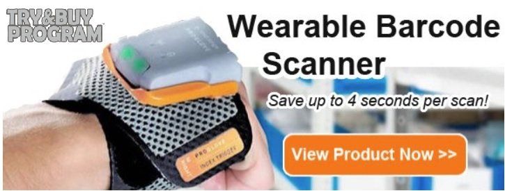 wearable barcode scanners