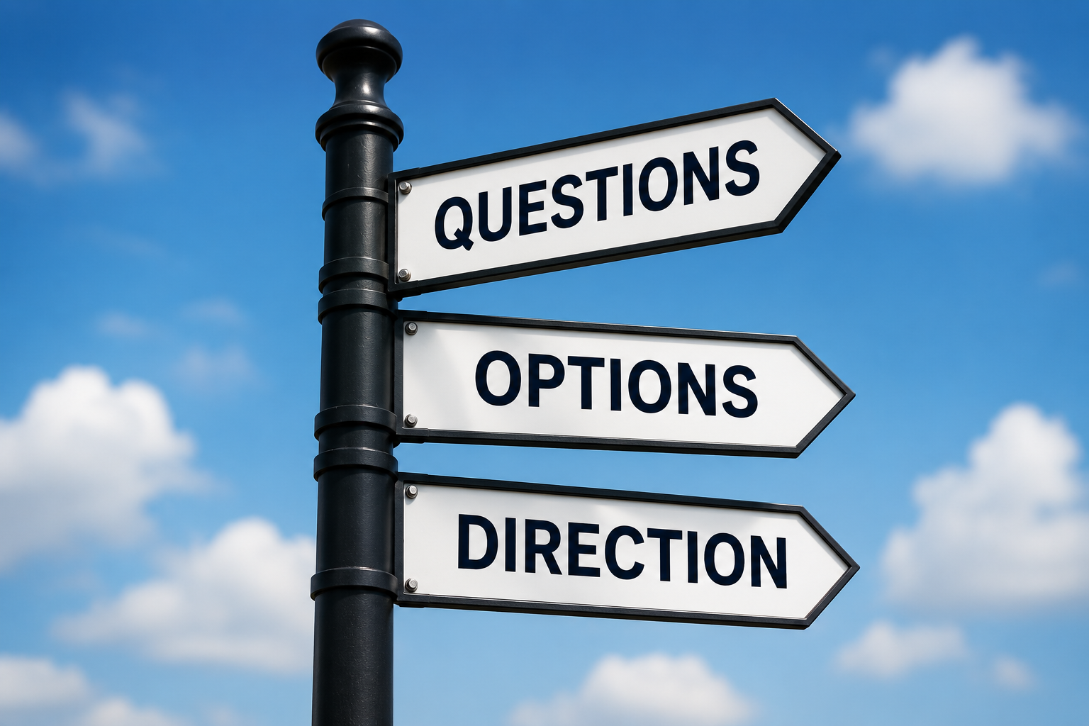 Not sure where to go! Marketing House is here to point YOU in the RIGHT direction!