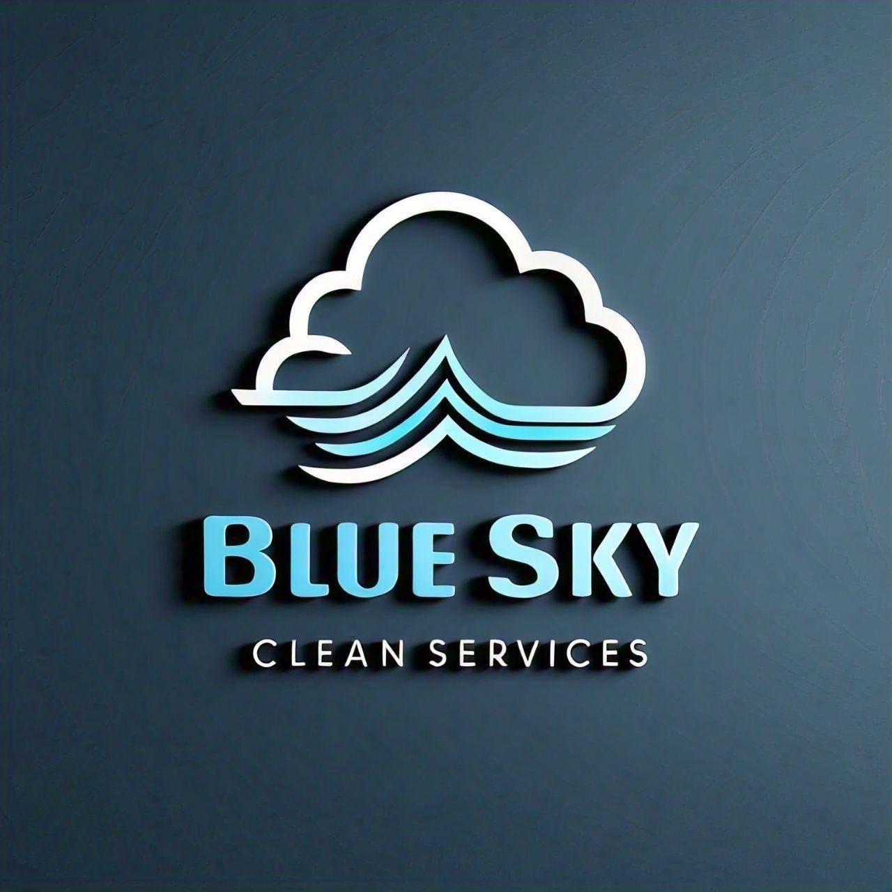 Blue Sky Cleaning Services logo in Kirkland WA