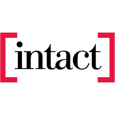 Texte noir « intact » entre crochets rouges sur fond blanc