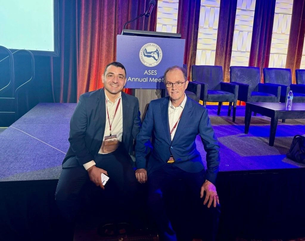 Dr. Loiy Alkhatib at a conference