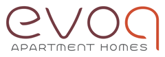 Evoq Apartment Homes Logo - click to go to home page