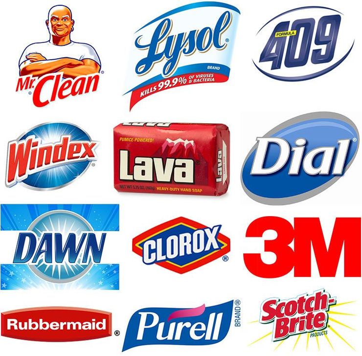 Cleaning Product Logos - Miles City, MT- Quad K Supply