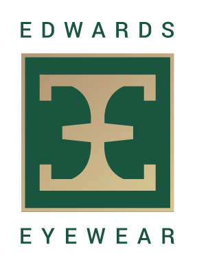 Edwards Eyewear logo: Gold 