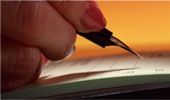 Writing With Pen— Los Angeles, CA — The Debt Masters