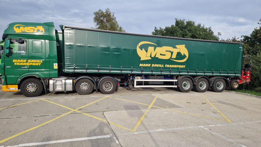 Mark Savill Transport lorry
