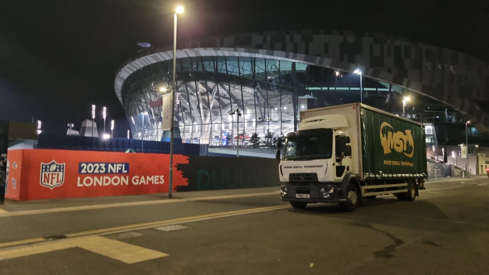 MST Truck at stadium