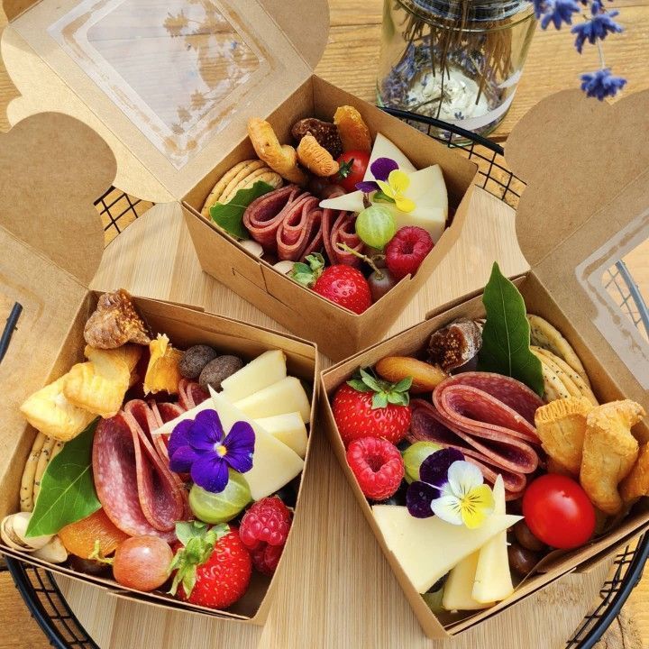Charcuterie box at the Moonlight Festival at Riverside Castle in Pretoria East.