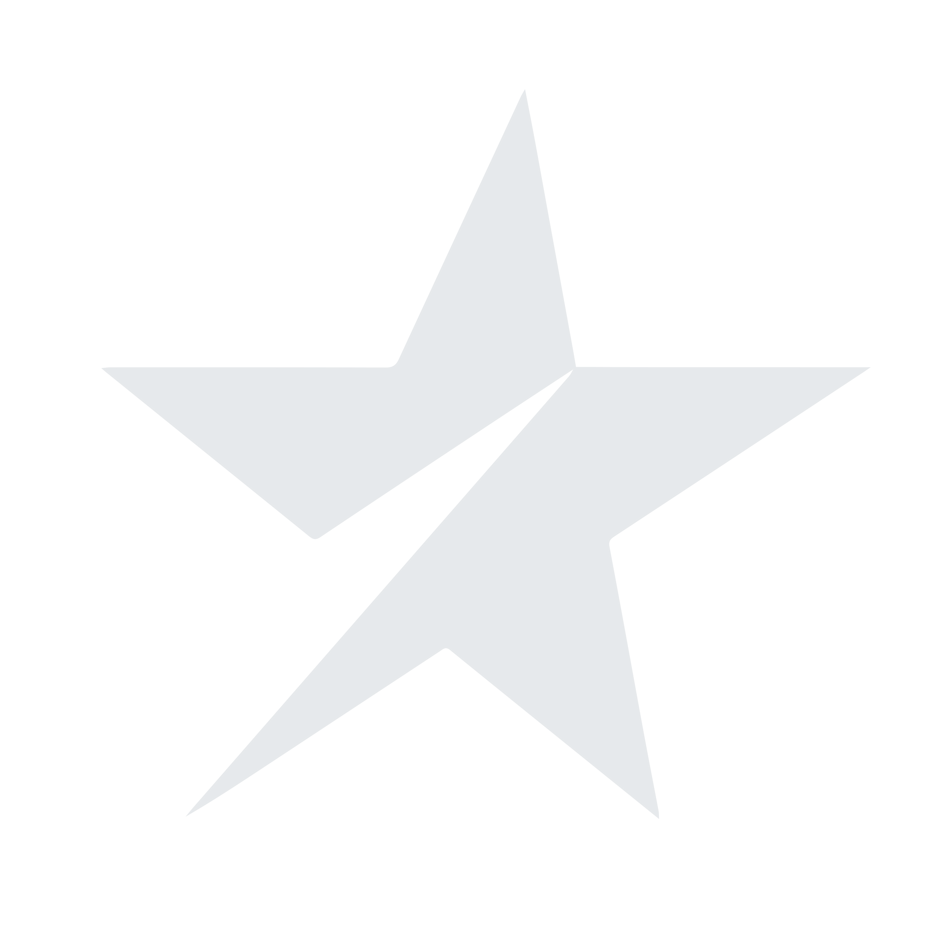 A white star on a white background.