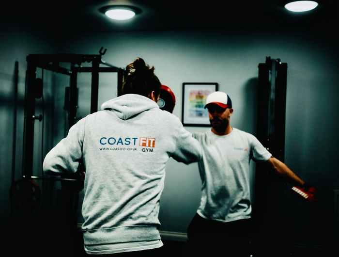 sam barden at coastfit gym north shields