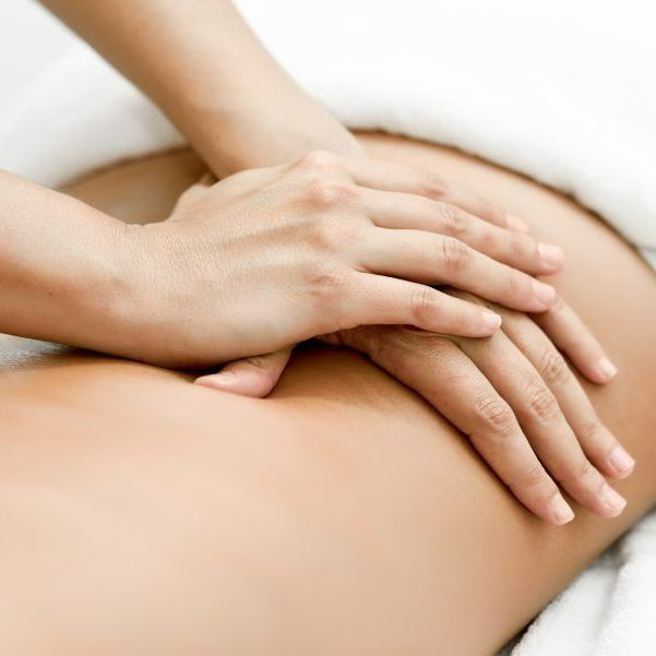 image of someone who is receiving soft tissue treatment