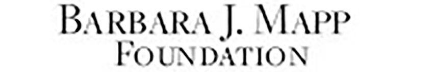 Barbara J. Mapp Foundation logo in a simple, elegant font.