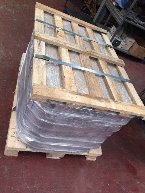 pallets with electrodes and welding materials in Monza and Brianza