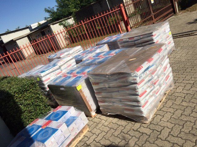 Packed packages of SAW wires and welding materials in Monza and Brianza