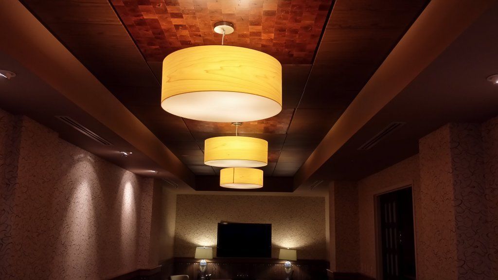Ceiling With Big Lamps — Asheville, NC — Bonitz of Carolina