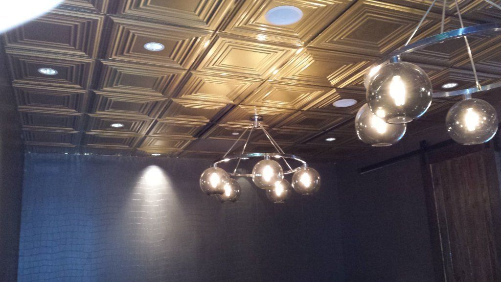 Ceiling With Chandelier — Asheville, NC — Bonitz of Carolina