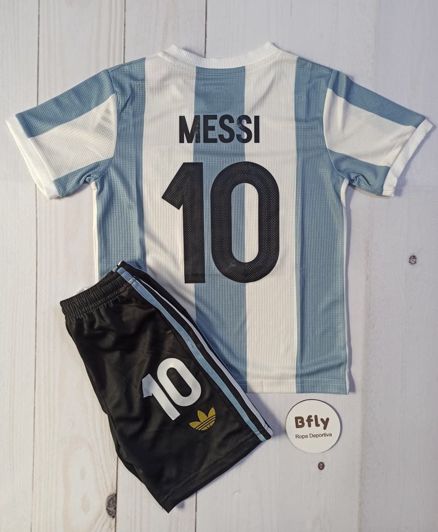 Conjunto De Uniforme De Fútbol Infantil Messi 10 Jersey Arge