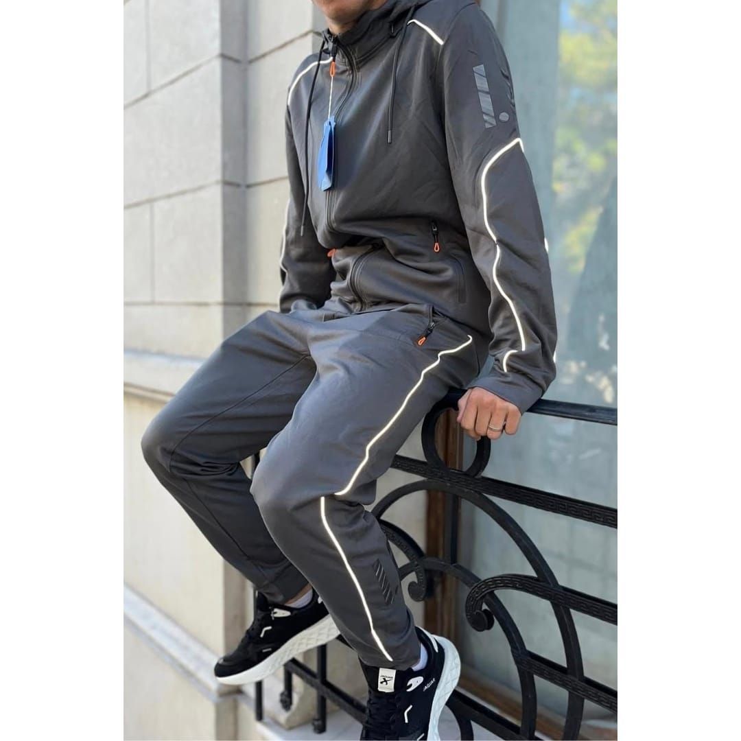 sudadera gris