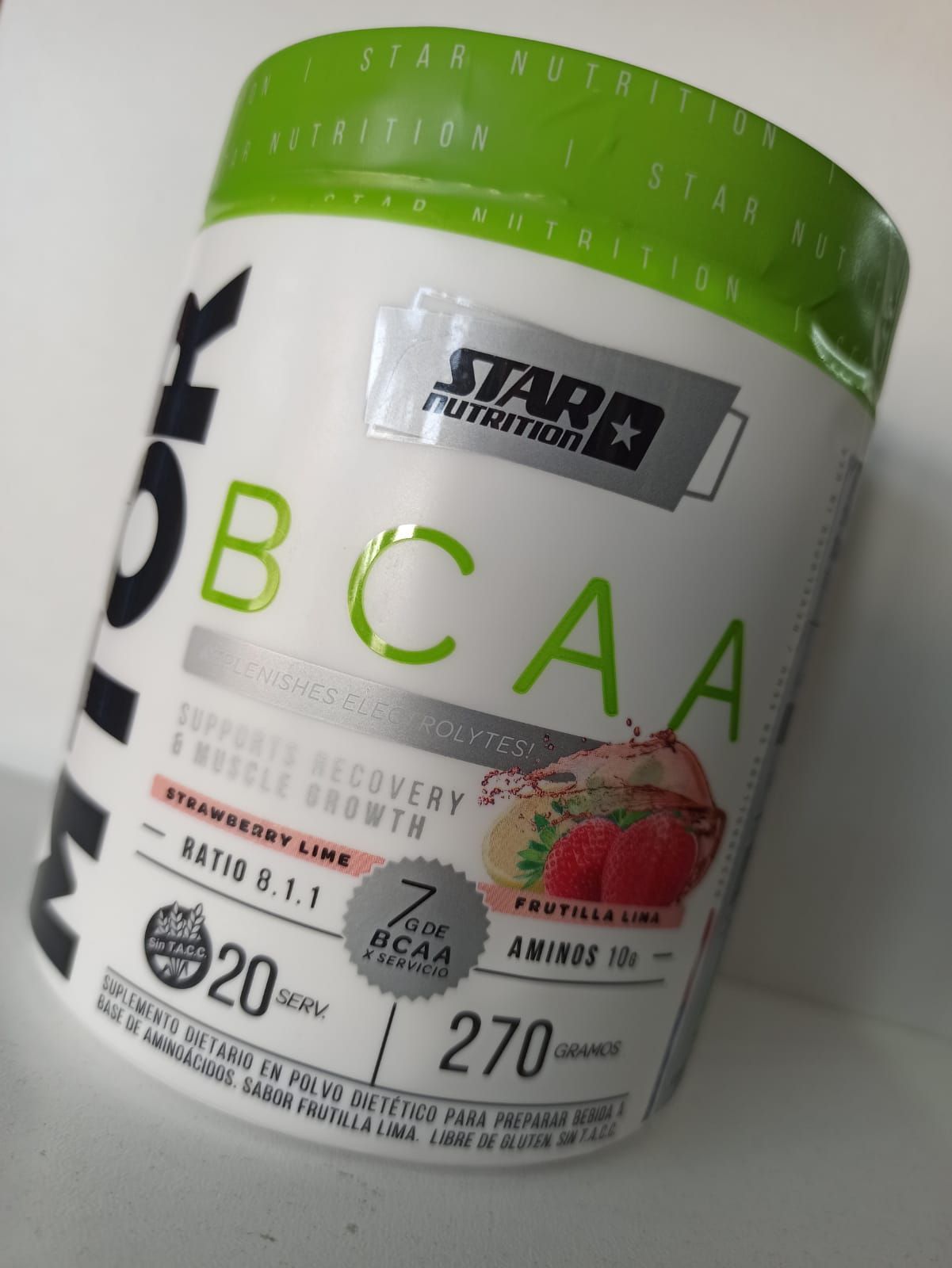 MTOR BCAA X 270 GR STAR NUTRITION (S007)