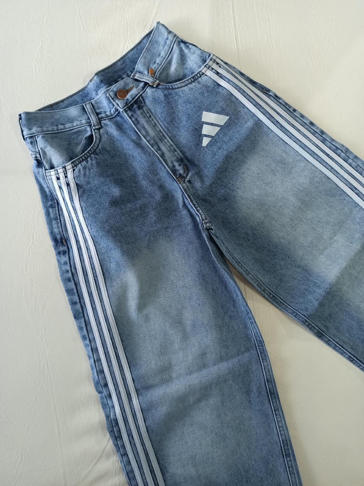 JEANS BAGGY ADI DAMA 3 RAYAS (P099)