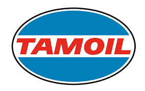 Logo TamOil: testo rosso