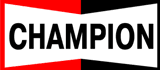 Logo Champion con una forma bianca contenente la parola