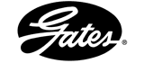 Logo Gates: testo bianco