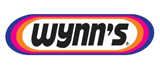 Il logo di Wynn, testo nero su bianco all'interno di un rettangolo arrotondato, contornato in viola, arancione e blu.