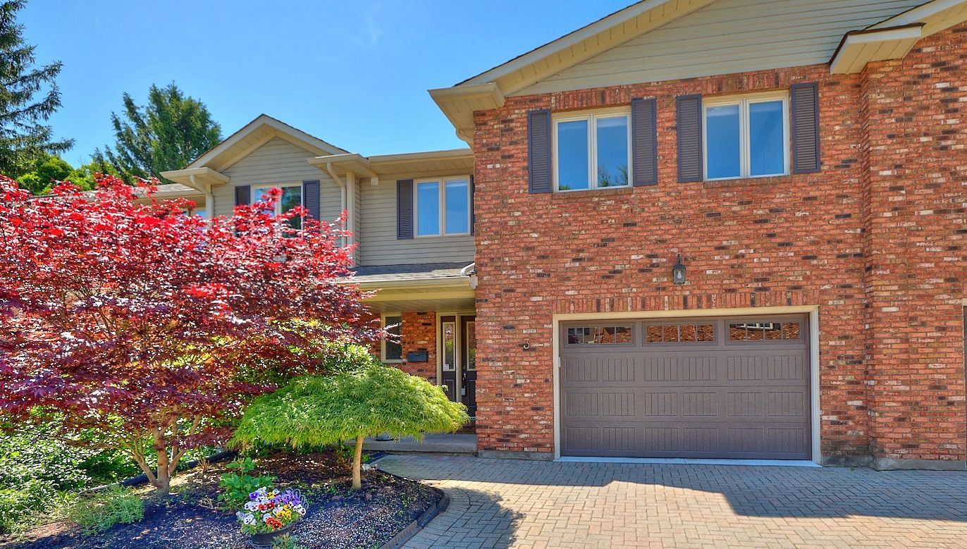 A private and spacious 1,750 square-foot townhouse with three bedrooms.