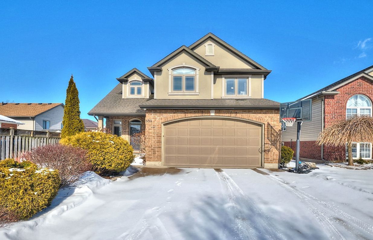 A two-storey four-bedroom home in Niagara Falls.