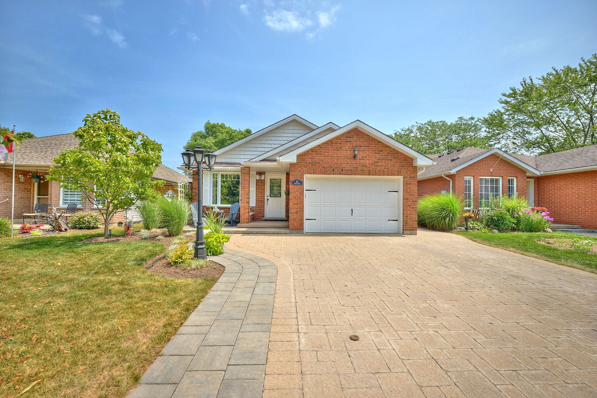 An updated brick bungalow in Fonthill, Ontario.
