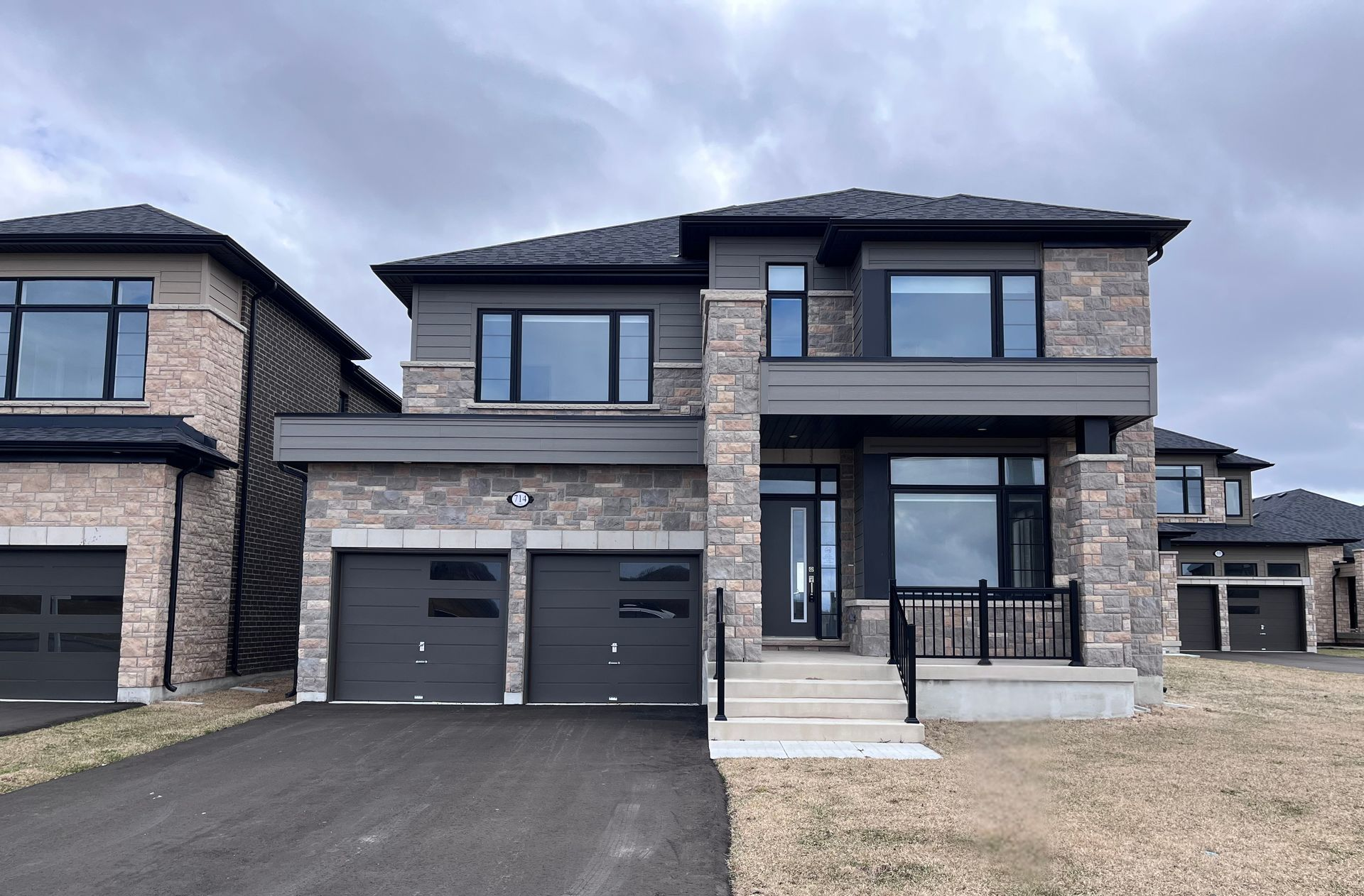A two-storey rental home with 4-bedrooms.