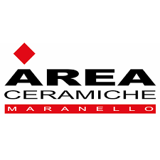 Un logo nero e rosso per area ceramiche maranello