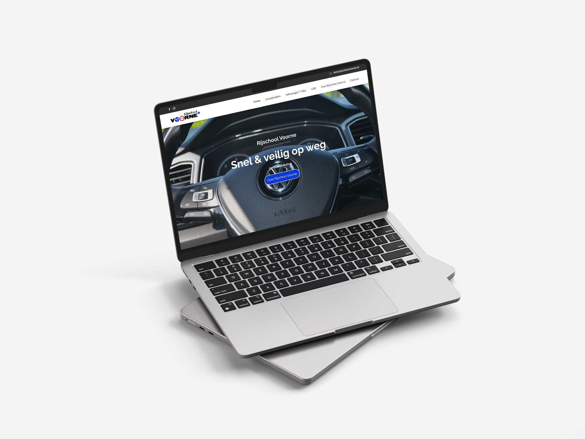 Websiteontwerp Rijschool Voorne