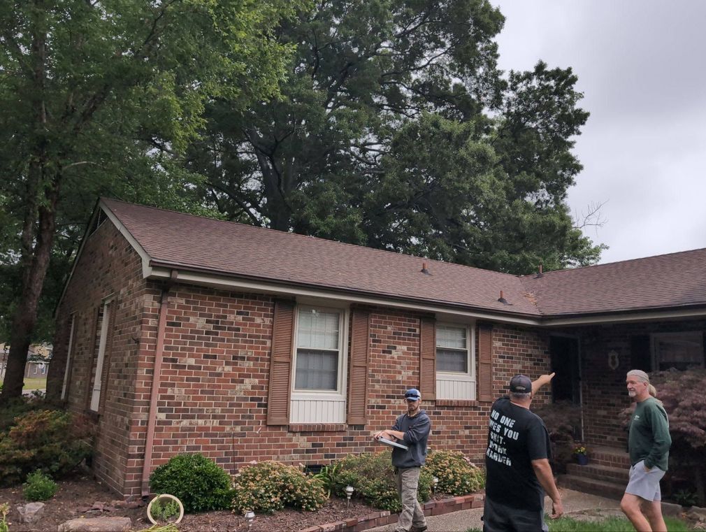 DJC Exteriors contractor performing on-site home improvement in Chesapeake VA