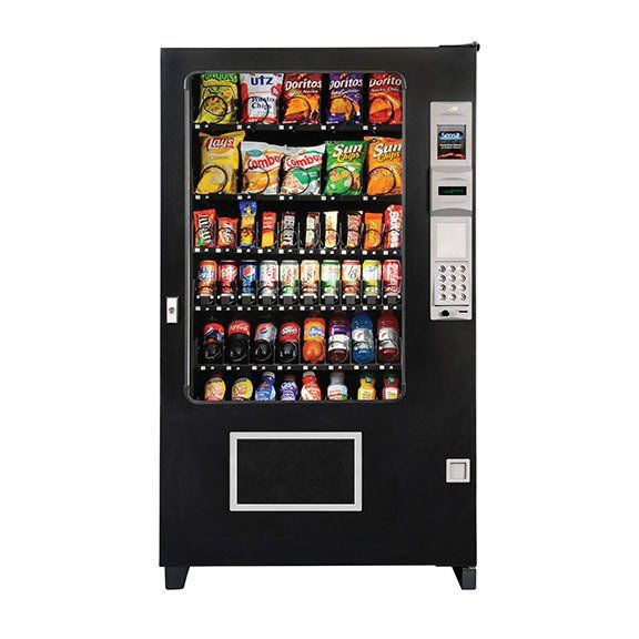 Five Wide Snack Vending Machine