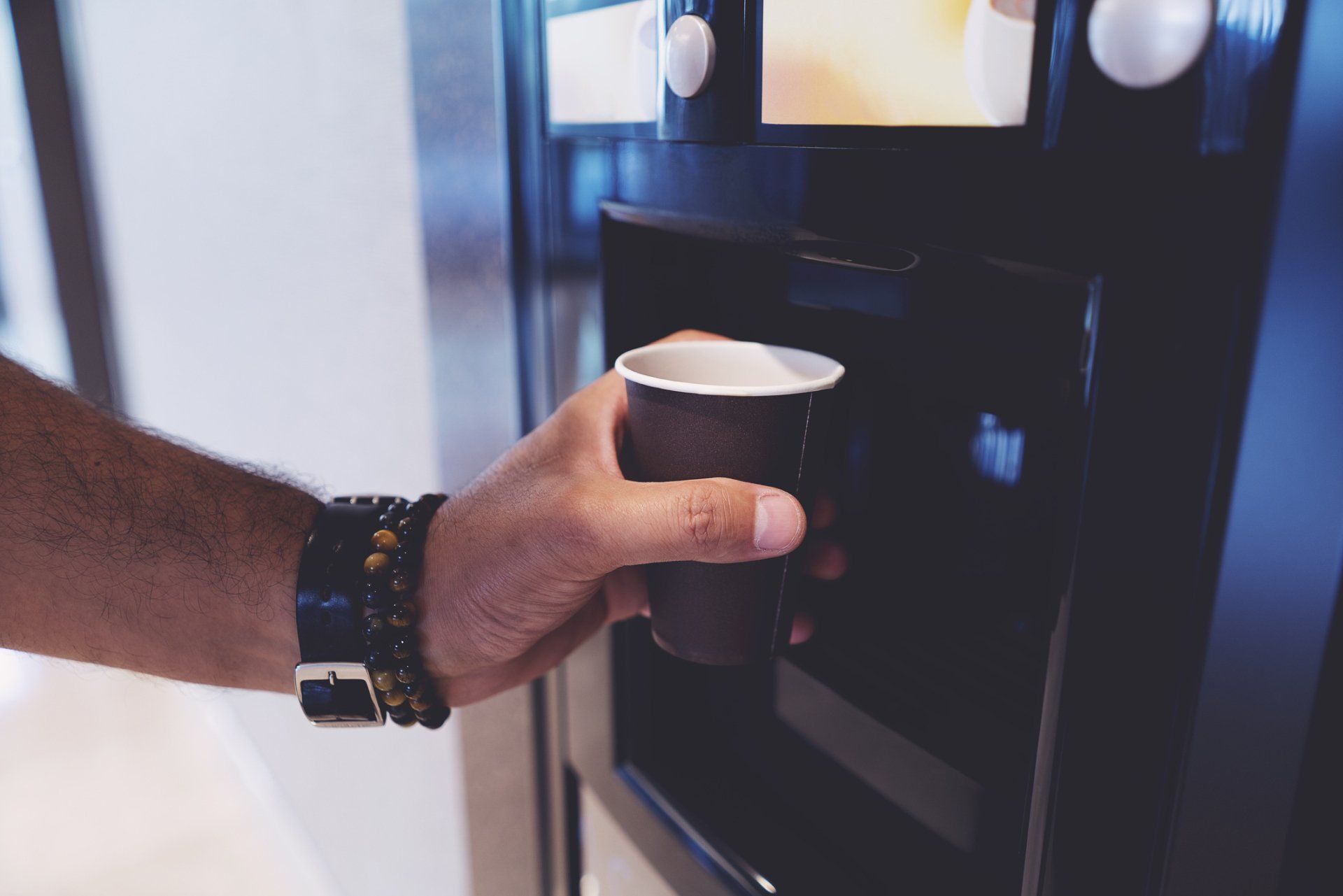 coffee in a plain disposable cup for office and break room coffee plans
