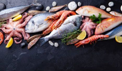 Mariscos, Pescados