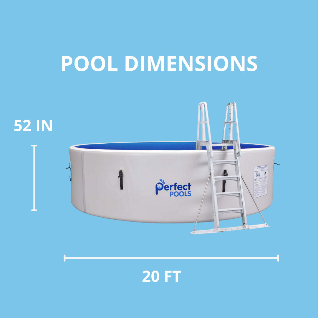 Above ground pool, Perfect Pool 20 foot round dimentsions