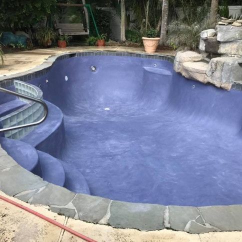 Purple pool