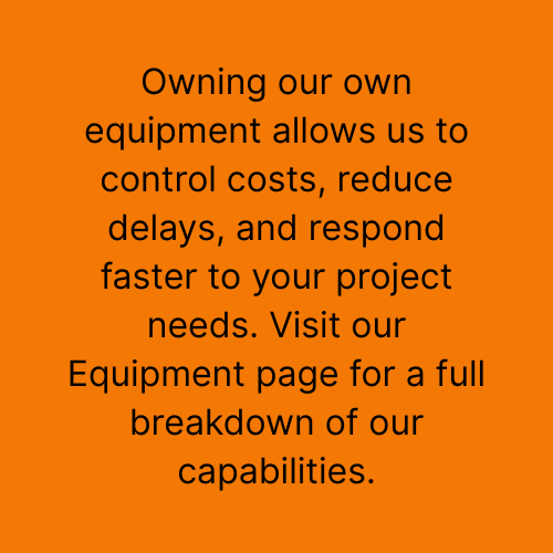 Orange box with text: