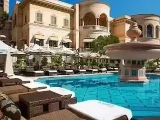 Henderson Artificial Turf - adds a refined touch to the elegant poolside setting at the Bellagio Hotel & Casino.