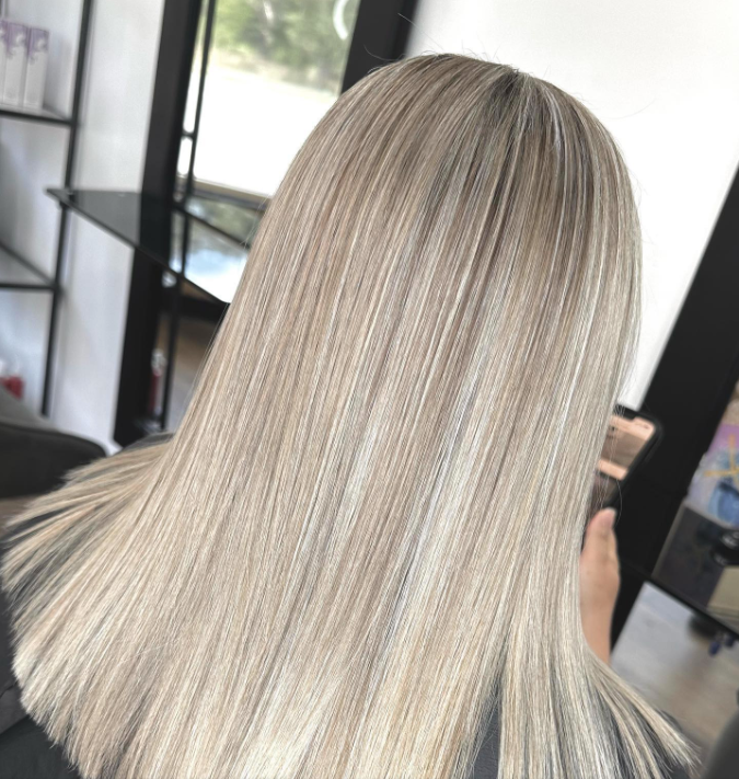 Ashy Blonde Hair - Hair Creations in Blackalls