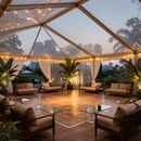 Carpa y pista de baile para evento premium en CDMX