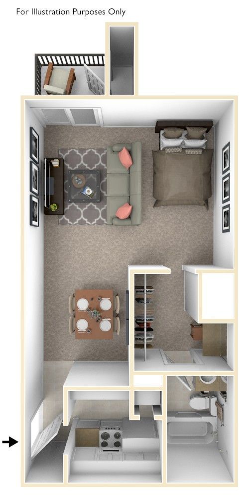 Apartment floor plan