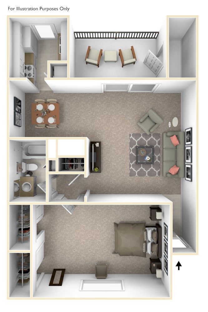 Apartment floor plan