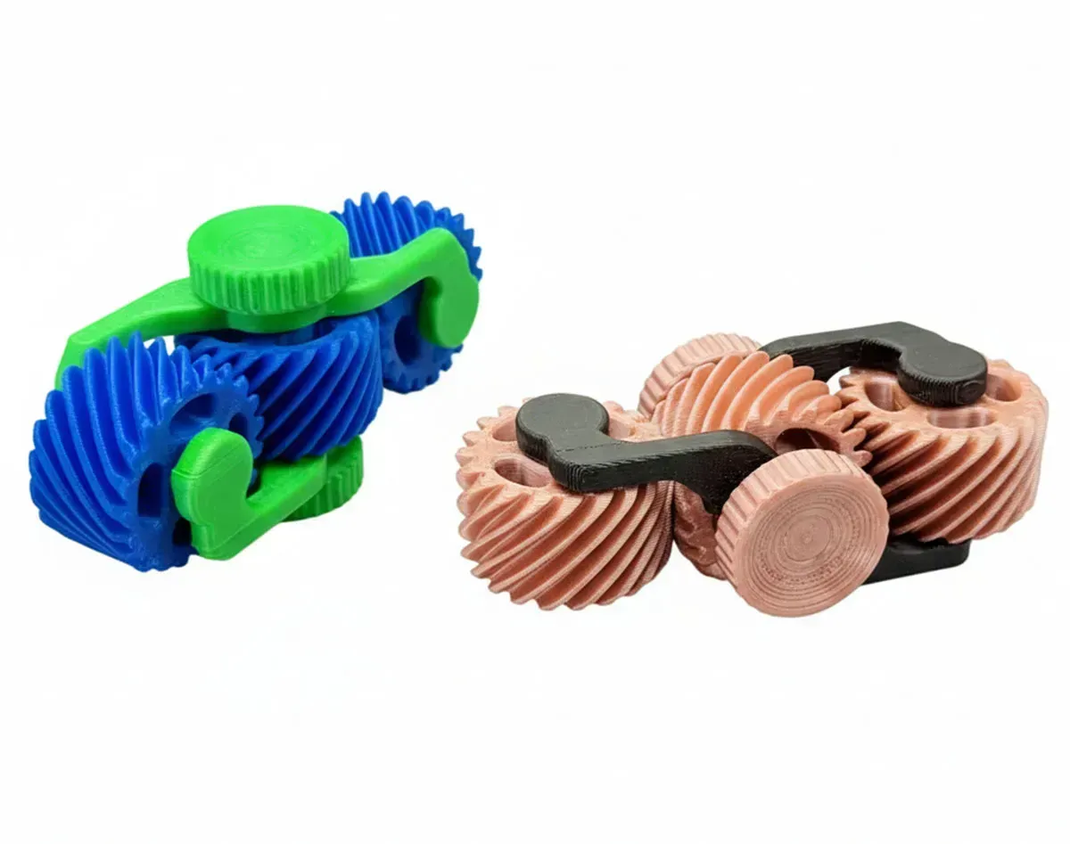 Two colorful braided strap bracelets, one blue-green and one pink-black, on a white background